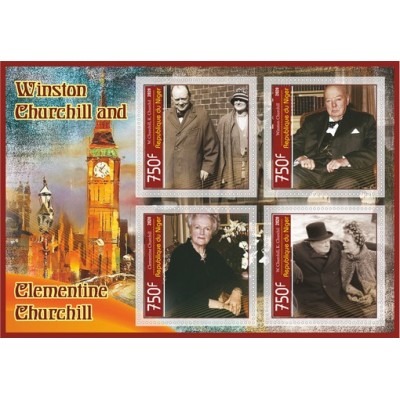 Великие люди Уинстон Черчилль и Клементина Черчилль